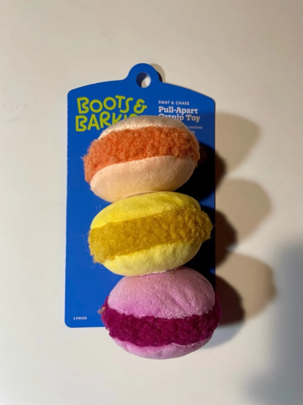 Boots & Barkley Pull Apart 3 Piece Catnip Toy NWT Pets Fun Furry Friends Play
